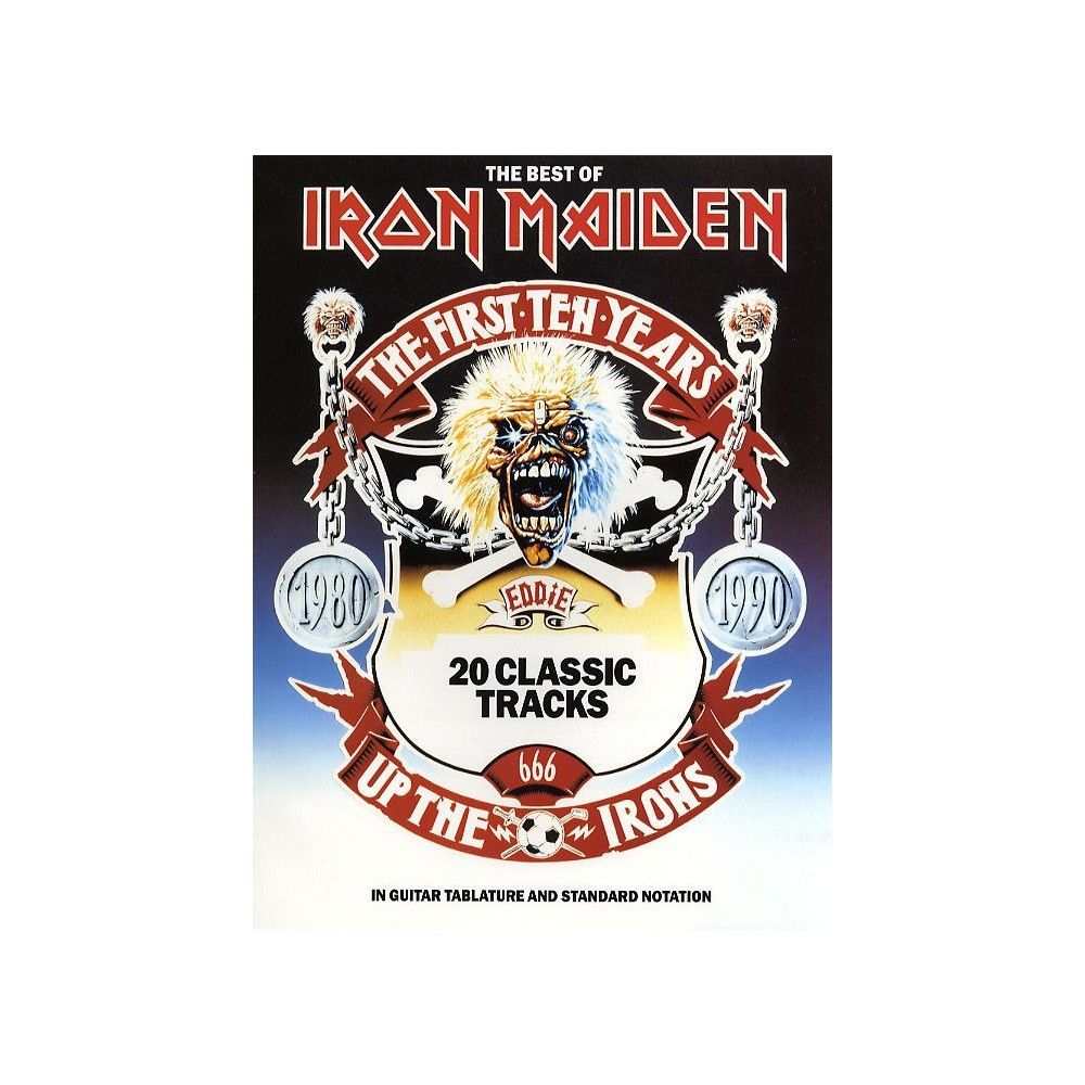 The Best Of Iron Maiden (TAB) - Manual chitara MSG - 1