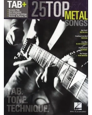 Tab+: 25 Top Metal Songs - Tab Tone Technique - Manual chitara MSG - 1