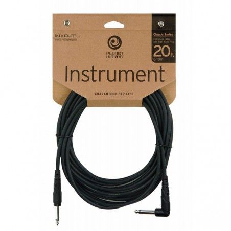 Planet Waves PW-CGTRA-20 - Cablu Insrument 6M Planet Waves - 1