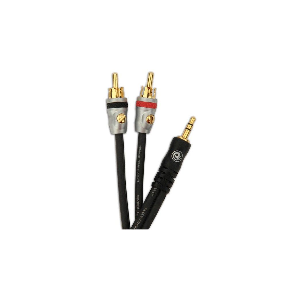 Planet Waves Dual RCA to Stereo Jack 3.5mm - Cablu RCA-JACK Planet Waves - 1