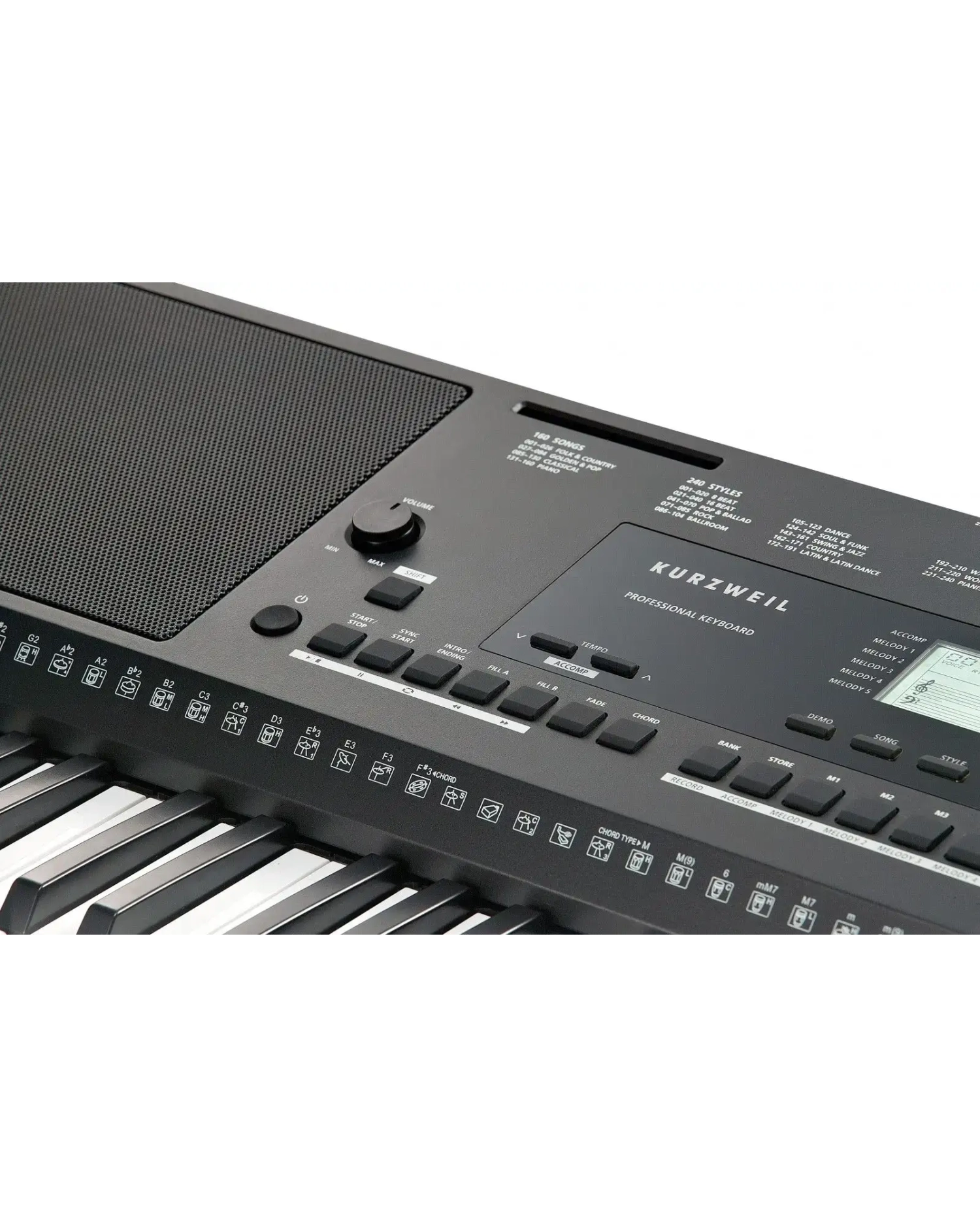 Kurzweil KP110 - Orga cu acompaniament Kurzweil - 5