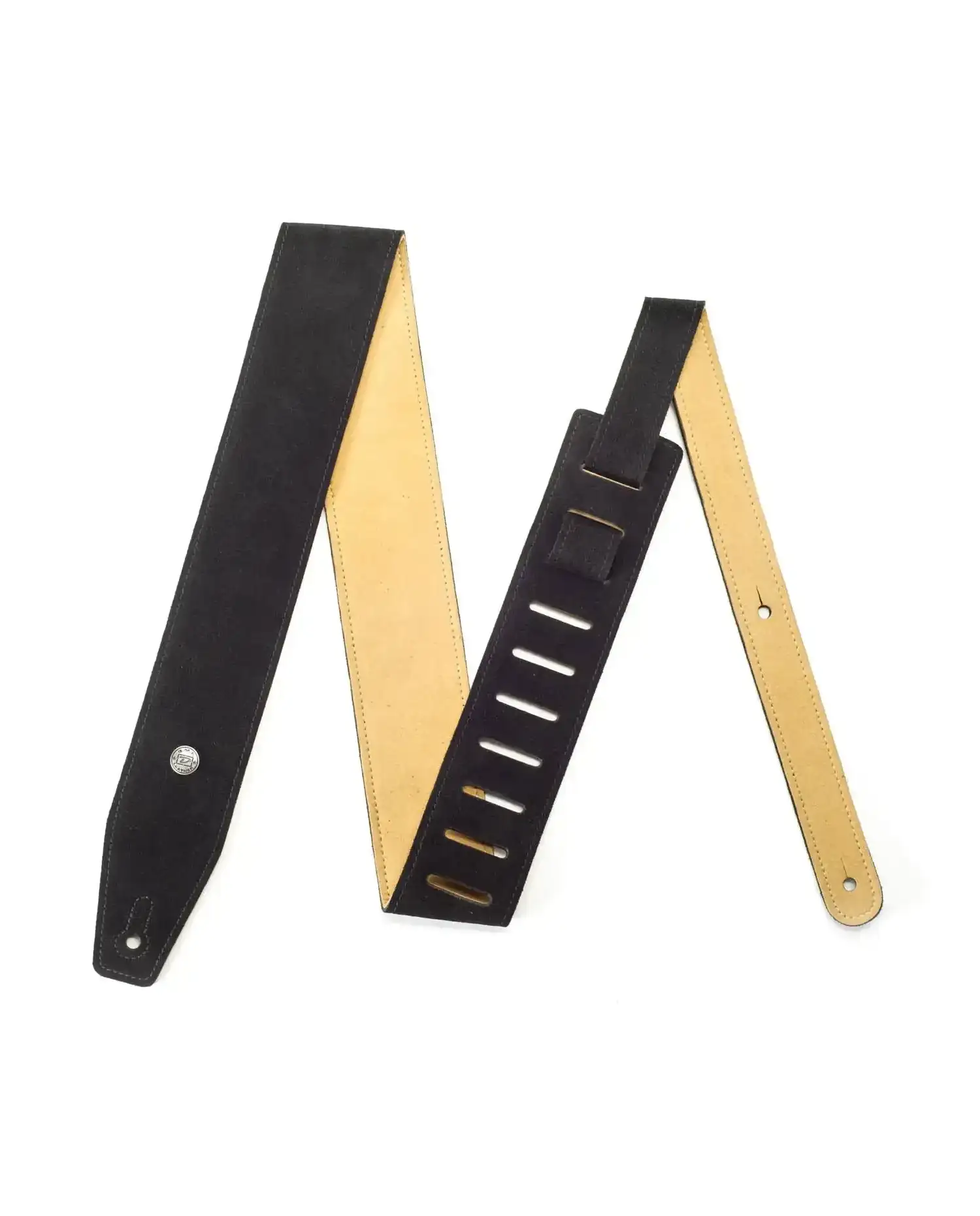 Dunlop BMF-S01 Suede Ebony - Curea chitara Dunlop - 2