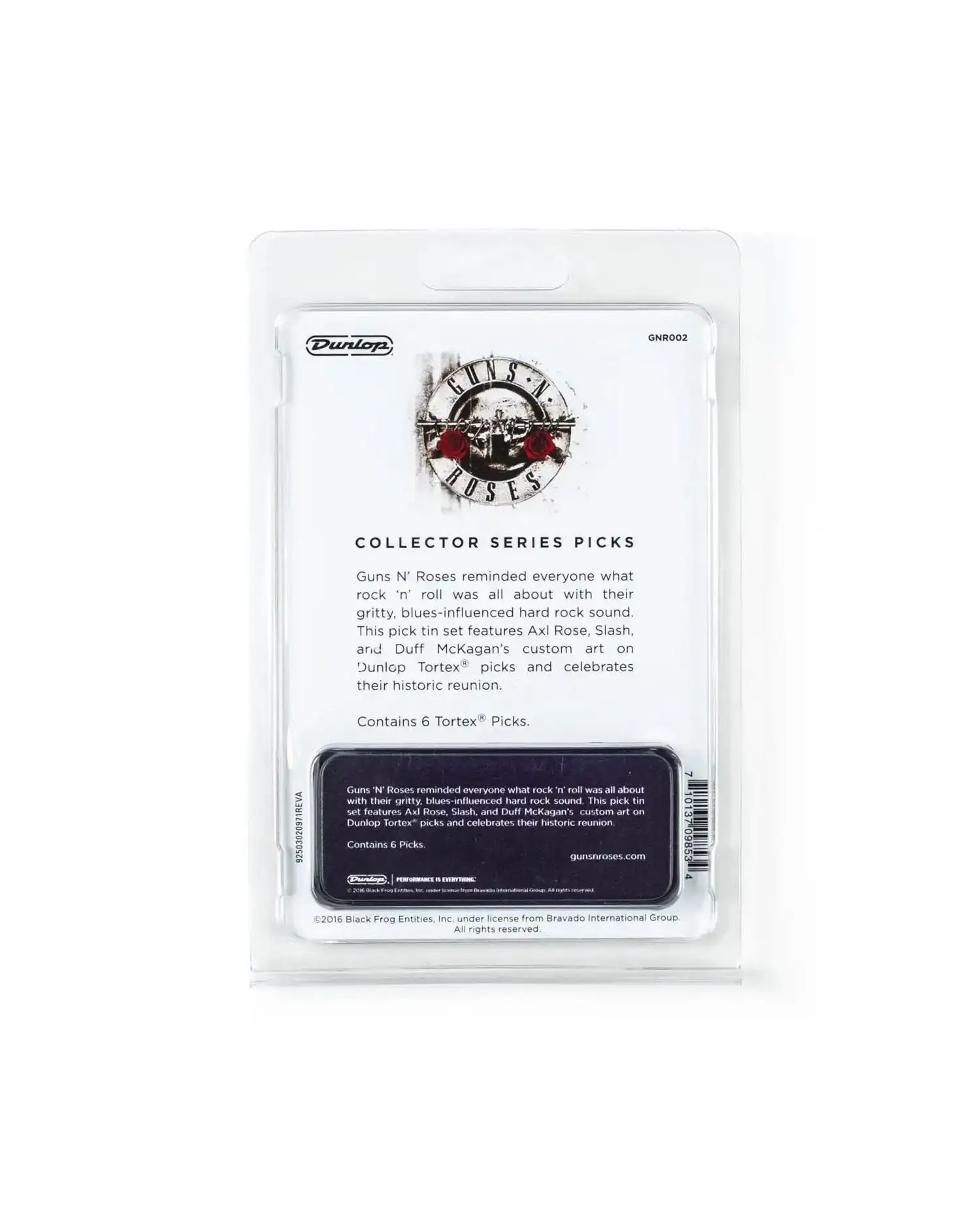Dunlop GNR002 Pick Tin Guns 'n' Roses - Set pene chitară Dunlop - 2