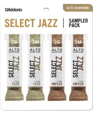 D'Addario SJ ASX Sampler PK 2H- 2M - Ancii saxofon Alto (Set de 4) D'Addario - 1