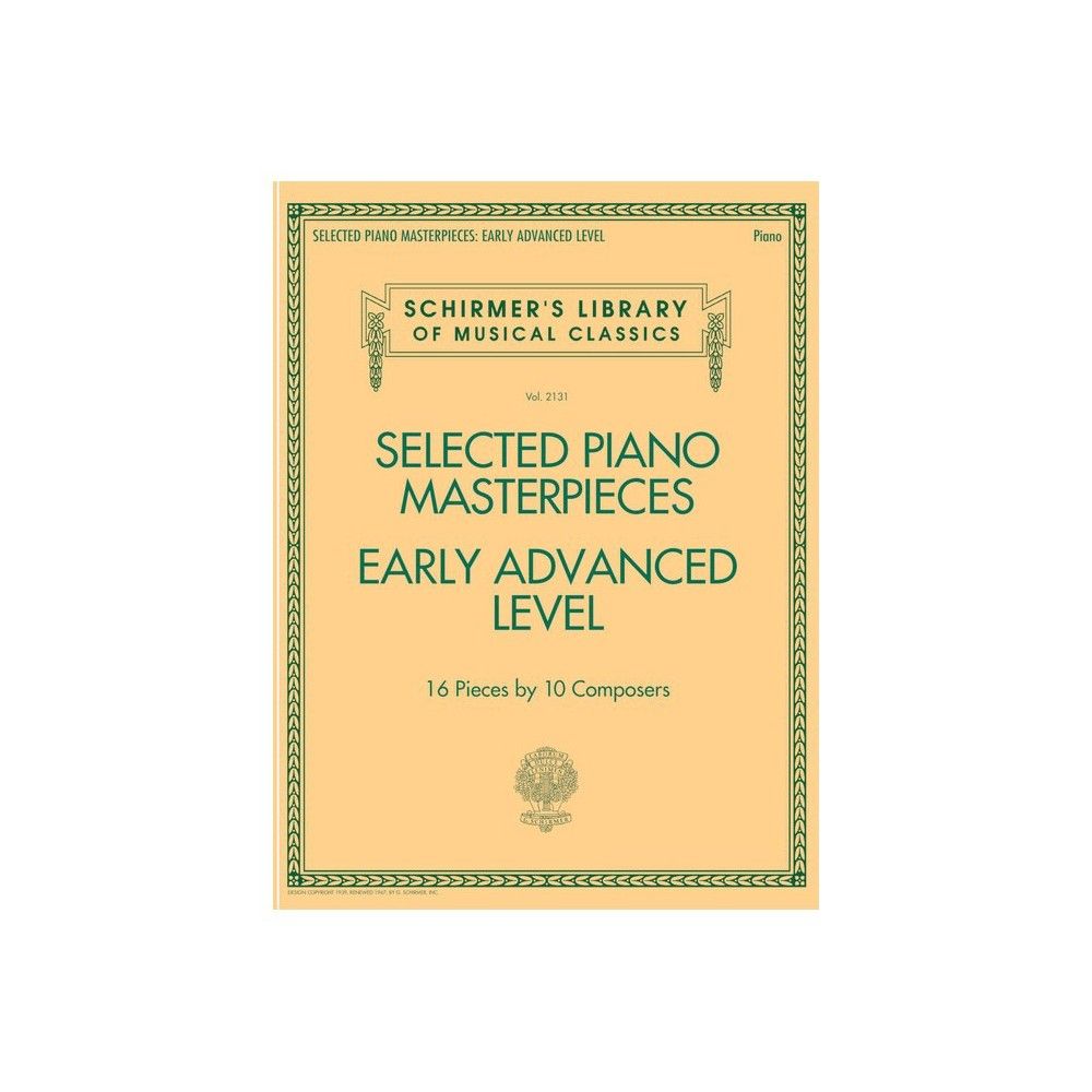 MSG Selected Piano Masterpieces - Manual Pian MSG - 1
