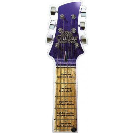Rock Guitar Scale Deck - Scale de buzunar MSG - 1