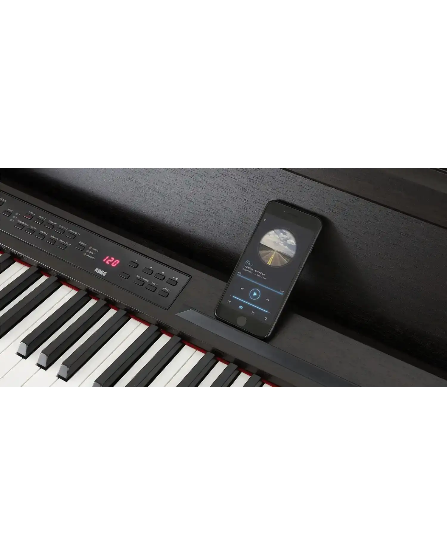 Korg C1 Air Brown - Pian Digital Korg - 3