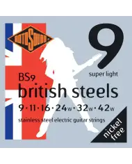 Rotosound British Steels BS9 - Set Corzi Chitara Electrica 09-42 Rotosound - 1