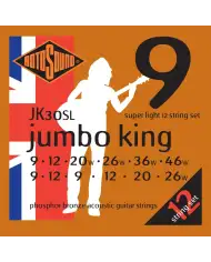 Rotosound Jumbo King JK30SL - Set 12 Corzi Chitara Acustica 09-46 Rotosound - 1