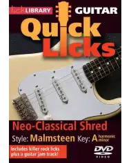 MSG Quick Licks Yngwie Malmsteen GTR - Manual Chitara MSG - 1