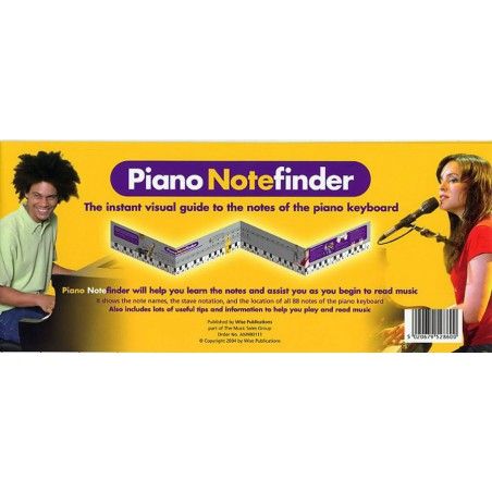 MSG Piano Notefinder Visual Keyboard - Manual Pian MSG - 1
