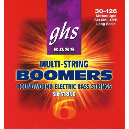 GHS 6ML-DYB - Set corzi chitara bass GHS - 1
