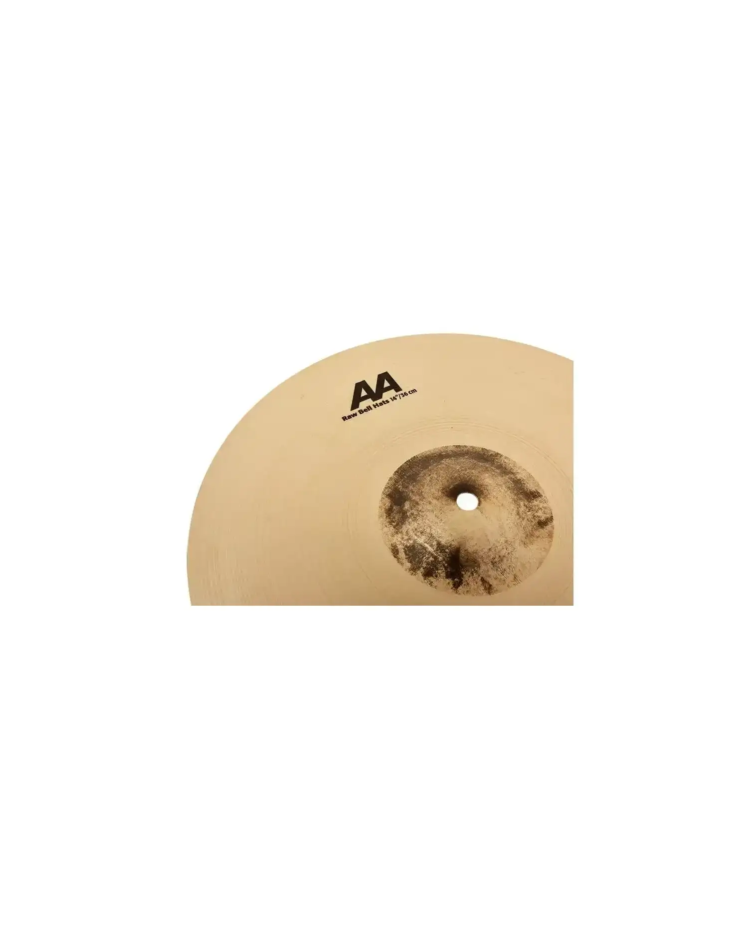 Sabian 14" AA Raw Bell Hats - Capace Fus Sabian - 2