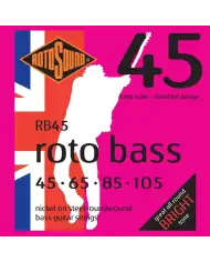 Rotosound Rotobass Regular RB45 - Set Corzi Chitara Bass 45-105 Rotosound - 1