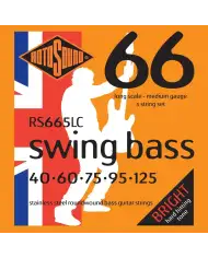 Rotosound Swing Bass RS665LC - Set 5 Corzi Chitara Bass 40-125 Rotosound - 1
