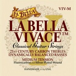 La Bella Set Cls Vivace Medium Tension - Set Corzi Chitara Clasica La Bella - 1
