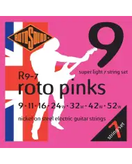 Rotosound Roto Nickel 7 String R9-7 - Set Corzi Chitara Electrica 09-52 Rotosound - 1