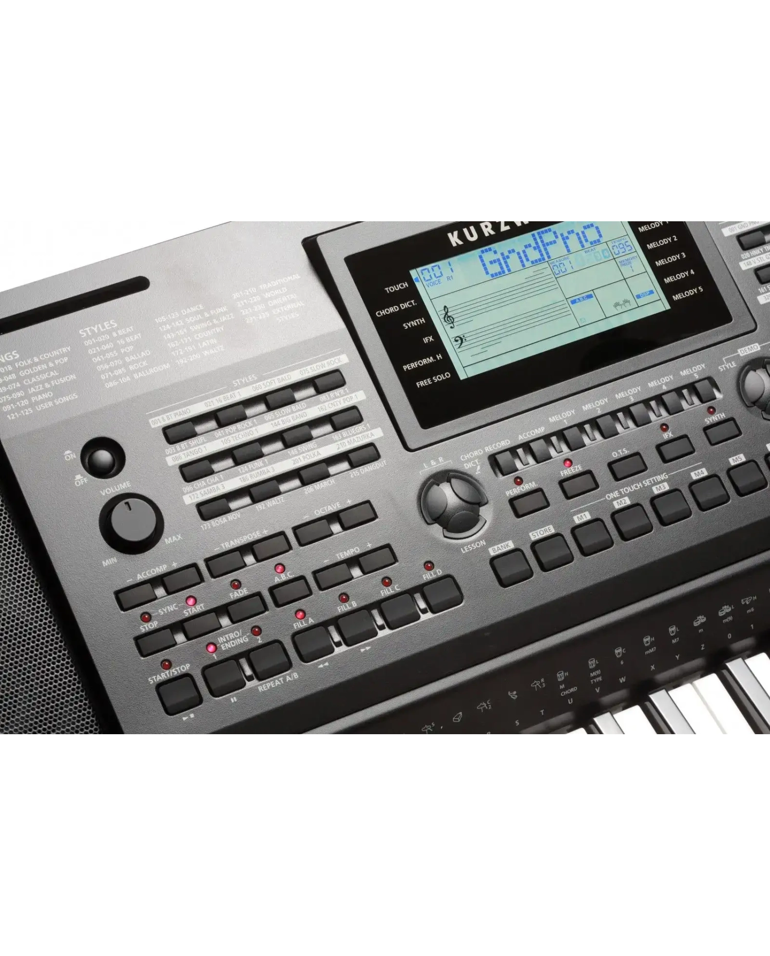 Kurzweil KP200 - Orga cu Acompaniament Kurzweil - 7
