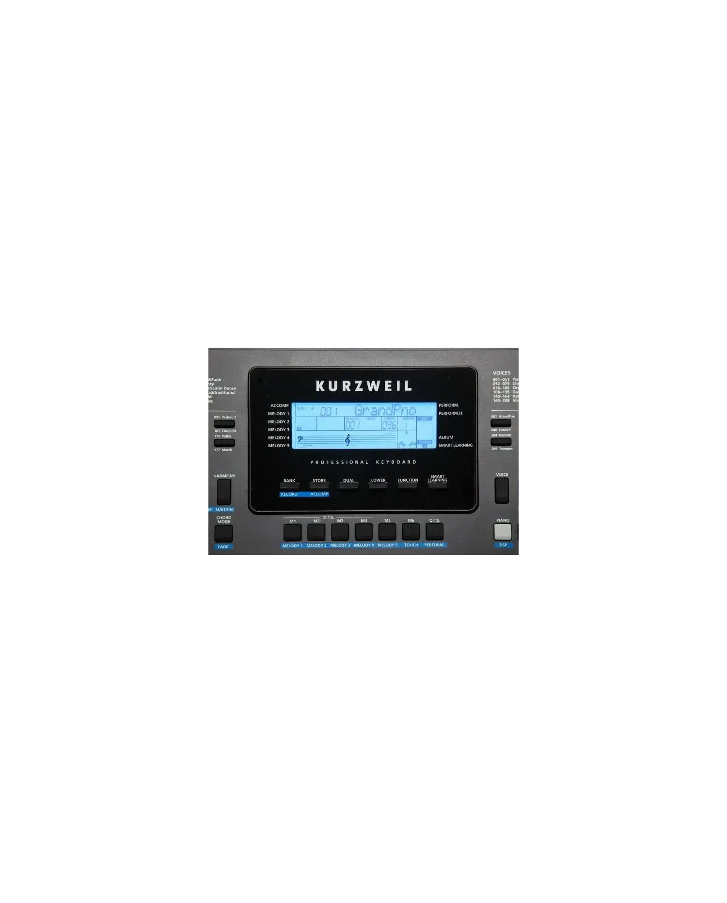 Kurzweil KP150 - Orga cu acompaniament Kurzweil - 5