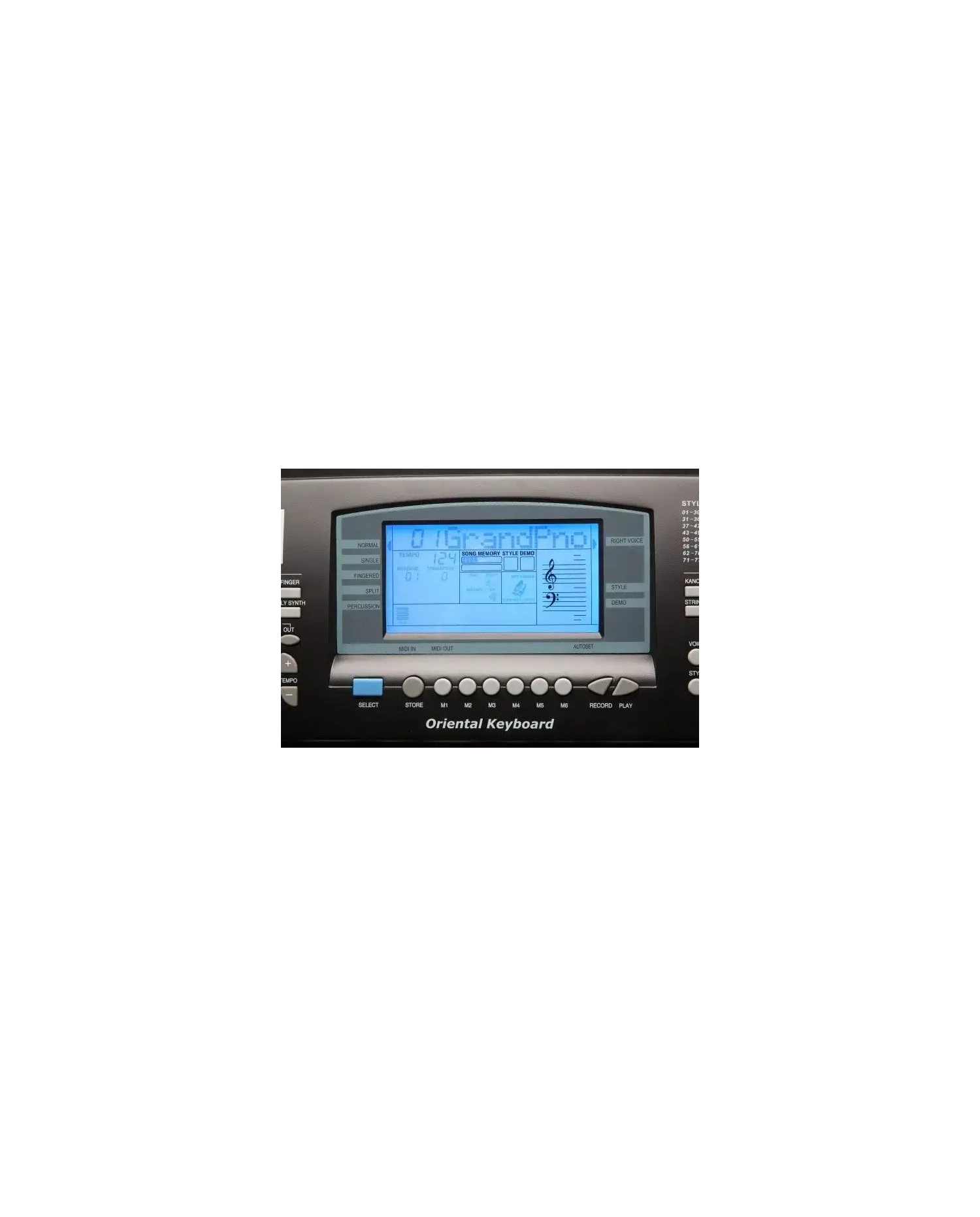Kurzweil KP120A - Orga cu Aranjor Kurzweil - 4