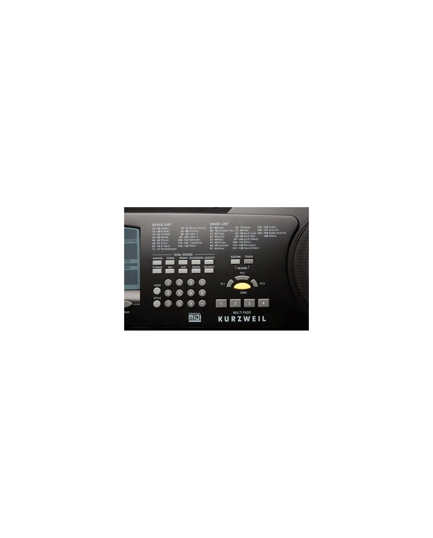 Kurzweil KP120A - Orga cu Aranjor Kurzweil - 5