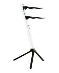 Stay 1100/02 Slim White - Stativ Sintetizator (Pentru 2 Clape) STAY - 1