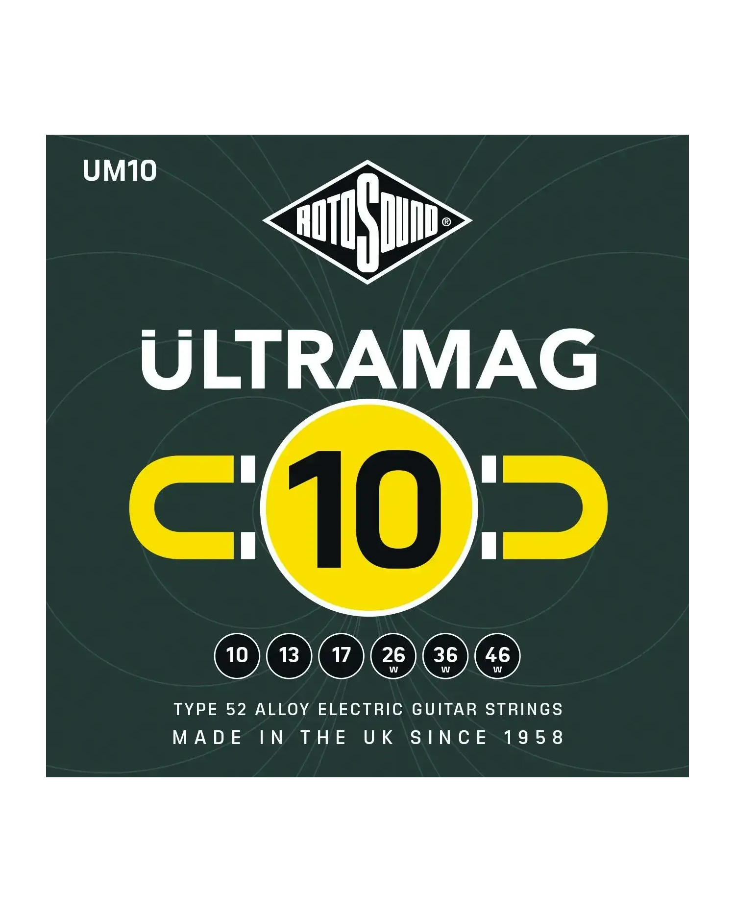Rotosound Ultramag 10 - Set Corzi Chitara Electrica 10-46 Rotosound - 1