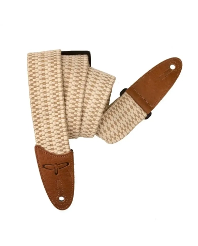 PRS Woven Strap WH/BR - Curea Chitara PRS - 1