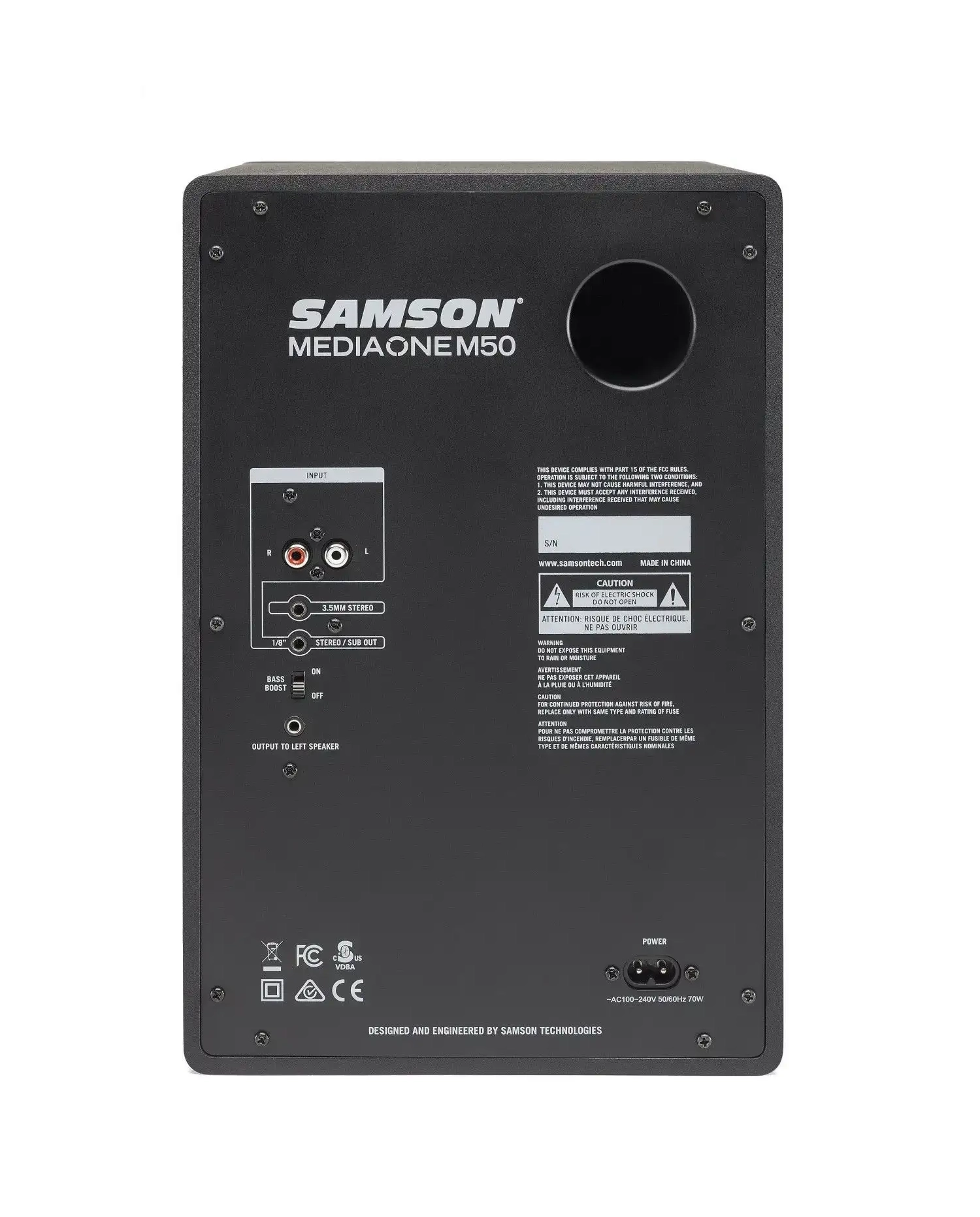 Samson Media One M50 - Monitoare Active Samson - 3