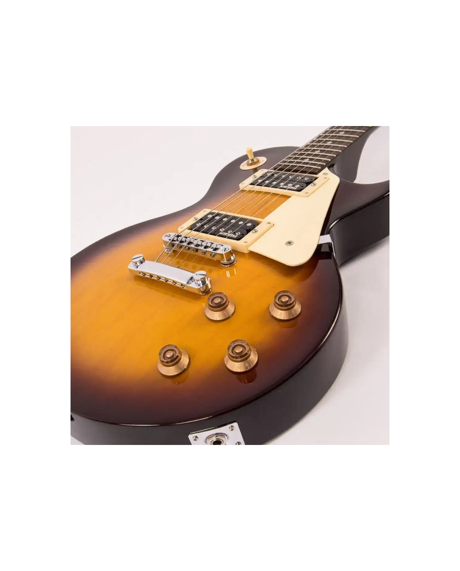 Vintage V100 Unbound Tobacco Sunburst - Chitara Electrica Vintage - 3