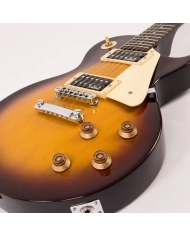 Vintage V100 Unbound Tobacco Sunburst - Chitara Electrica Vintage - 3