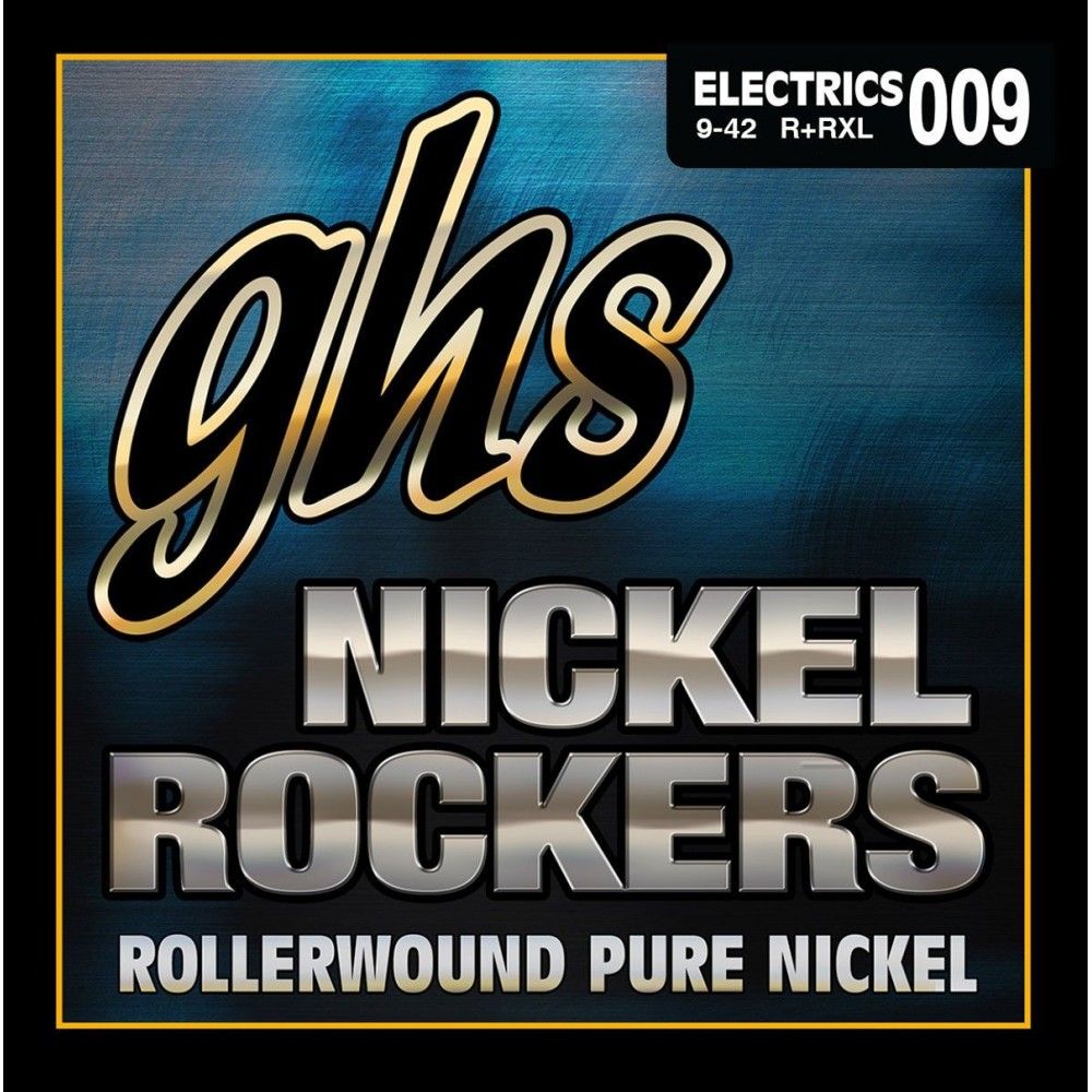 GHS R+RXL Nickel Rockers  - Set Corzi Chitara Electrica 09-42 GHS - 1