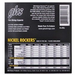 GHS R+RXL Nickel Rockers  - Set Corzi Chitara Electrica 09-42 GHS - 2