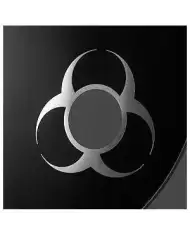 Remo DynamO 3" Biohazard - Cerc argintiu toba mare Remo - 1