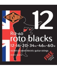 Rotosound R12-60 Roto Blacks - Set Corzi Chitara Electrica 12-60 Rotosound - 1