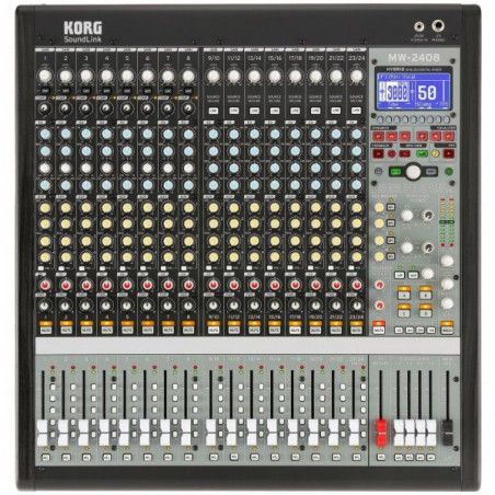 Korg Soundlink MW-2408 - Mixer hibrid analog/ digital Korg - 1